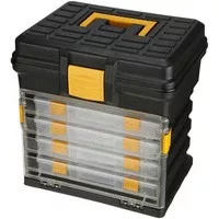 Stilo szerszámosláda 4 kihúzható szortimenterrel 14" 340x272x341