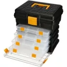 Stilo szerszámosláda 4 kihúzható szortimenterrel 14" 340x272x341