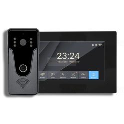   Kaputelefon szett video 2 vezetékes Wi-fi esővédővel 7 coll