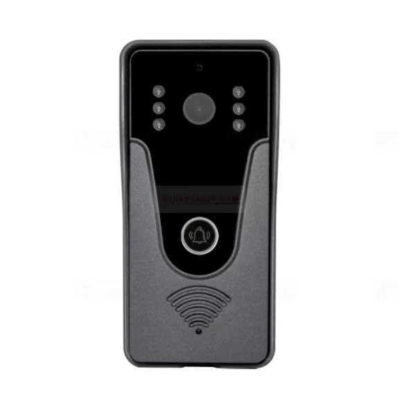 Kaputelefon szett video 2 vezetékes Wi-fi esővédővel 7 coll