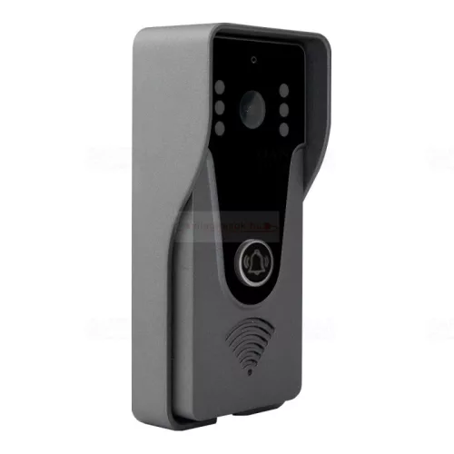 Kaputelefon szett video 2 vezetékes Wi-fi esővédővel 7 coll