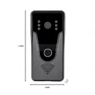 Kaputelefon szett video 2 vezetékes Wi-fi esővédővel 7 coll