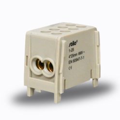 Fővezeték soroló sorkapocs 1-25 mm2 Szürke