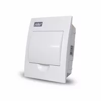 STILO süllyesztett elosztó 1 soros/6-modulos STD5 fehér ajtó