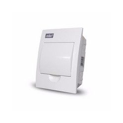   STILO falon kívüli elosztó 1 soros/4-modulos STD6 fehér ajtós