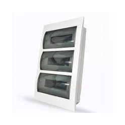 STILO süllyesztett elosztó 3 soros/36-modulos STD5