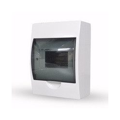 STILO falon kívüli elosztó 1 soros/6-modulos STD6