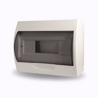 STILO falon kívüli elosztó 1 soros/8-modulos STD6