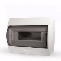 STILO falon kívüli elosztó 1 soros/18-modulos STD6