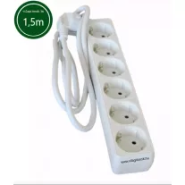 Hálózati elosztó 6h 1,5m 3x1,5mm2 vezeték