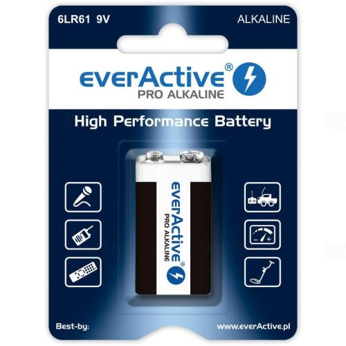 EverActive Pro Alkaline 9V 6LR61
