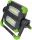 Akkumulátoros LED szerelő reflektor 20 W, 6500 K, 3,7 V, 5000 mAh, Li-Ion, 850 lm, 4 h, IP43