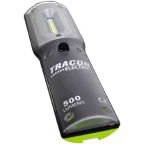   Nagy teljesítményű LED kézilámpa 5/1W, 6500K, 3,7V, 4400 mAh,Li-Ion,500/100lm,3/12h,IP54,IK08