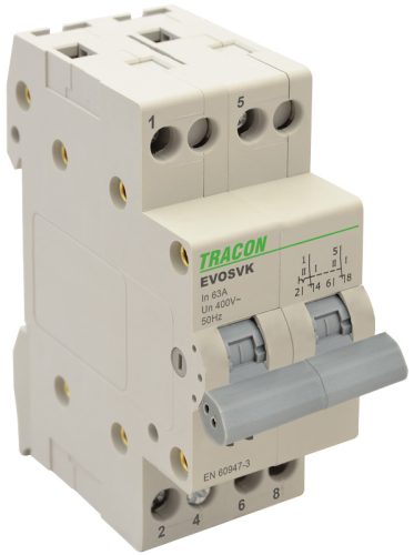 Sorolható váltókapcsoló 2P 16A