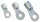 Szigeteletlen 10mm2, M5 szemes saru, ónozott elektrolitréz