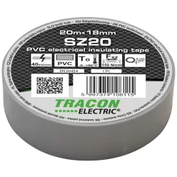 Szigetelőszalag, szürke 20m×18mm