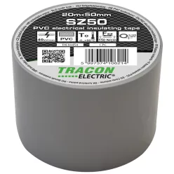 Szigetelőszalag, szürke 20m×50mm