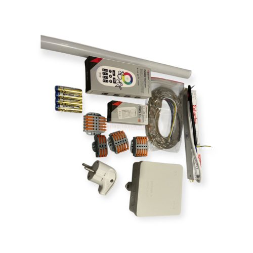 Set iluminat saună 2 metri bandă LED RGB+WW