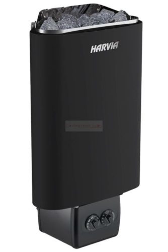 Harvia Delta D36 black 3,6 kW Saunaofen mit integrierter Steuerung