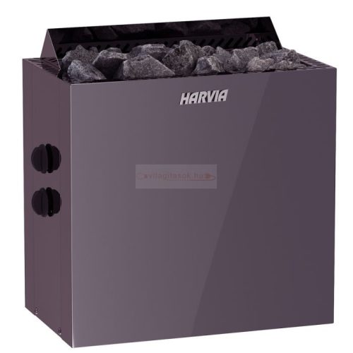 Harvia Qubic BQ45 black 4,5 kW Saunaofen mit integrierter Steuerung