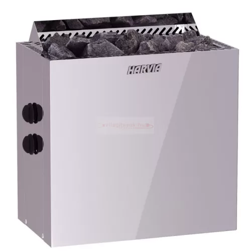 Harvia Qubic BQ80 8 kW Saunaofen mit integrierter Steuerung – grau