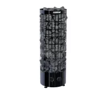  Harvia Cilindro PC70 Black 7kW HPC700400M szaunakályha beépített vezérléssel fekete