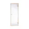 Szauna üvegajtó víztiszta üveggel fenyőfa tokkal 686x1890mm