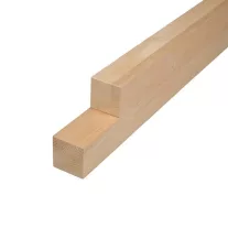   Szauna szerkezeti léc csomószegény égerfa 42x42 mm A osztályú 2,4 méter