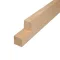 Szauna szerkezeti léc csomószegény égerfa 42x42 mm A osztályú 2,4 méter