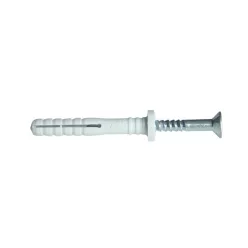 Beüthető tipli csavar, szürke M6 35mm