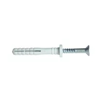 Beüthető tipli csavar, szürke M8 120mm