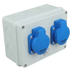 Csatlakozó doboz, védelem nélkül