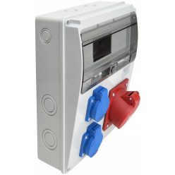   Csatlakozó doboz, védelem nélkül Out:2×SCHUKO+1×32A(3P+N+E)