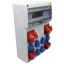 Csatlakozó doboz, védelem nélkül 6×SCHUKO+2×16A(3P+N+E)+2×32A(3P+N+E)