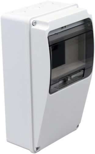 Üres ipari csatlakozódoboz szerelősínnel, ABS