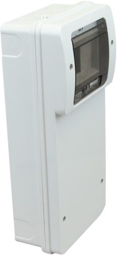 Üres ipari csatlakozódoboz szerelősínnel, ABS