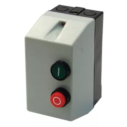   Tokozott motorvédő kombináció, kontaktor+hőrelé, műanyag ház 2,2kW,