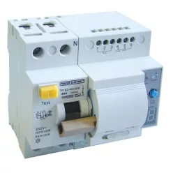   Áram-védőkapcsoló visszakapcsoló automatikával, 2 pólusú 80A, 30mA, 10kA, A / AC