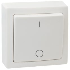   Falon kívüli kétpólusú kapcsoló 10AX/250VAC, IP20 (102)