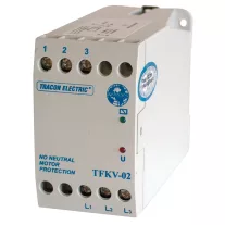   Védőrelé, feszültségfigyelő 3 vezetékes rendszerhez 3×400V AC ( 0,7-1,2)xUn fix, 5A/250V AC
