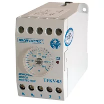   Védőrelé, feszültségcsökkenési 1 fázisú rendszerhez 230V AC, 140-200V/240V AC, 5A/250V AC