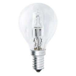 Halogén gömb izzó E-14 30W