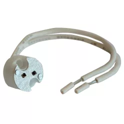   Kerámia lámpafoglalat MR11/16 (12V) halogén fényforrásokhoz 12V, max.50W, G5.3