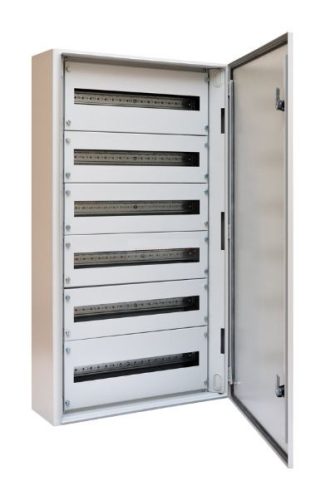 Fémajtós fém elosztószekrény 600×1050×200