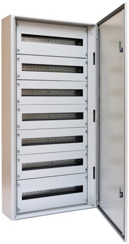 Fémajtós fém elosztószekrény