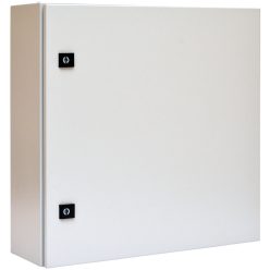 Fémajtós fém elosztószekrény 600×600×200