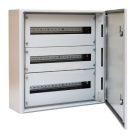 Fémajtós fém elosztószekrény 600×600×200