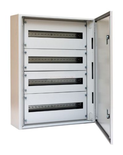 Fémajtós fém elosztószekrény 600×750×200