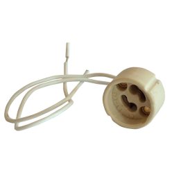   Kerámia lámpafoglalat MR230 (230V) halogén fényforráokshoz 230V, 50Hz, max.50W, GU10