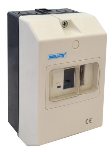 Falon kívüli műanyag tokozat, TGV2-höz IP55